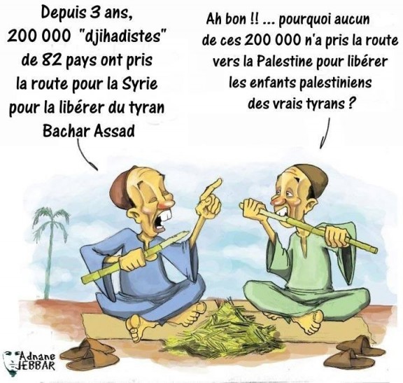 LIBERER LA SYRIE et la palestine.