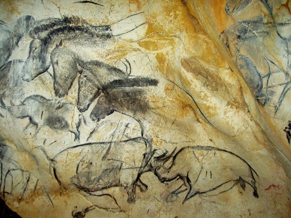 chevaux grotte chauvet