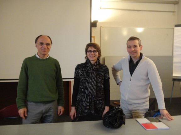  Les porteurs du projet : (de gauche à droite) François Hallé, Président de Savoie-Léman Solidaires, Anne-Laure Pitiot, Directrice d'ADISES Active et Thierry Noël, chargé de mission pour le financement des entreprises solidaires.