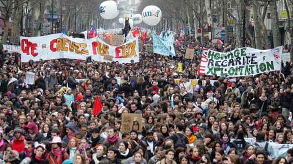 FRANCE-POLITICS-EMPLOYMENT-CPE-PROTEST