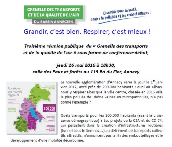 3ème réunion Grenelle transports