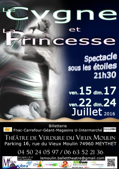 Cygne et la princesse affiche été 2016