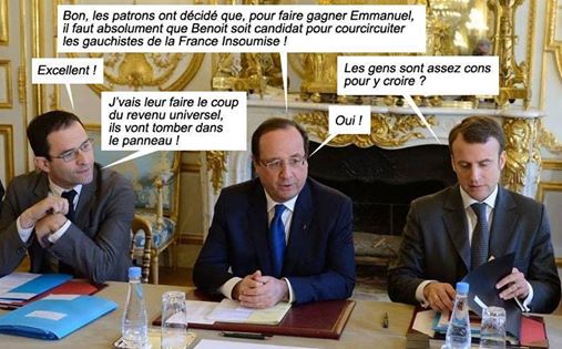 macron hamon