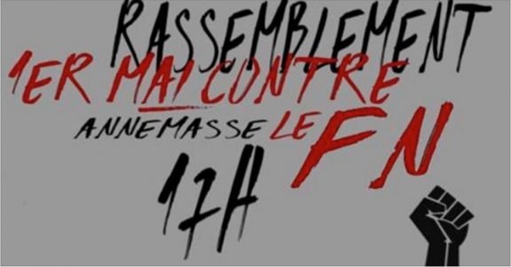 affiche maif anti-FN Annemasse