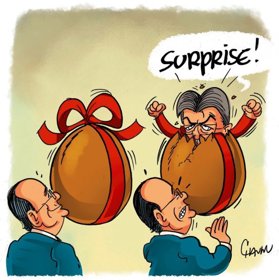 hollande melenchon